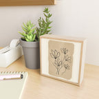 Line Wildflowers 2 Mini Art Print Gallery Image 2