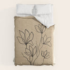Line Wildflowers 2 Comforter Gallery Image 6