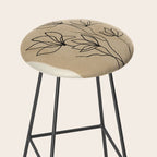 Line Wildflowers 2 Stool Gallery Image 2