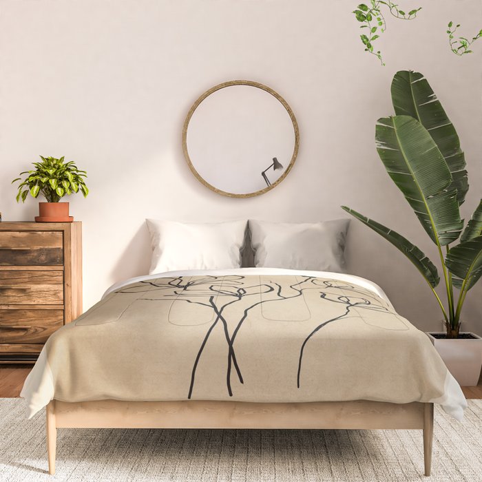 Line Wildflowers 2 Comforter Gallery Image 3