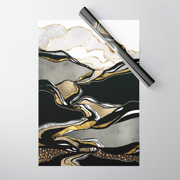 Metallic Vista Wrapping Paper Gallery Image 1