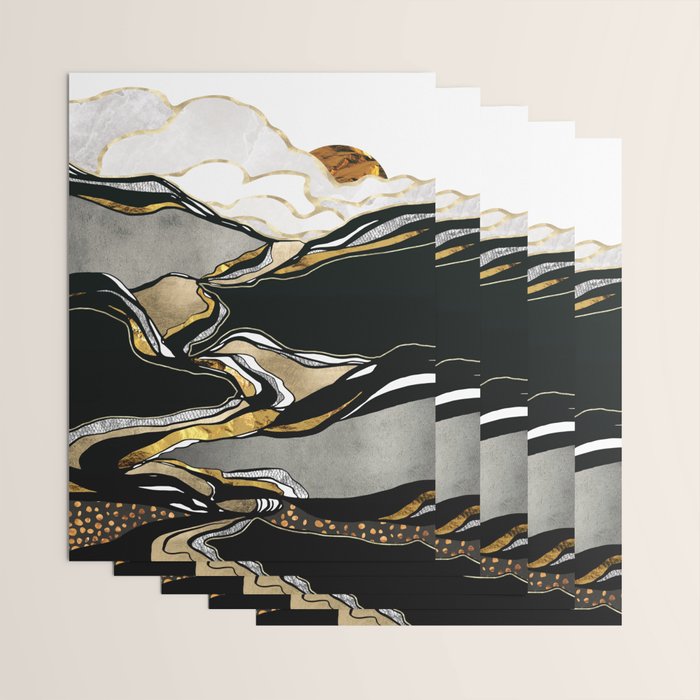 Metallic Vista Wrapping Paper Gallery Image 3