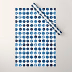 Blueberries | Watercolour Pattern Wrapping Paper Gallery Image 1