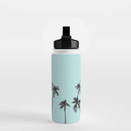 Palm trees 5 Water Bottle Gallery Image 2