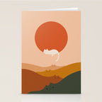 Cat Landscape 127: A Big Hole Stationery Card Gallery Image 2