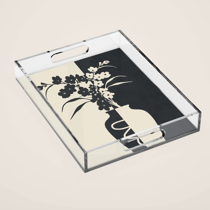 Botanical Contras 3 Acrylic Tray Gallery Image 1