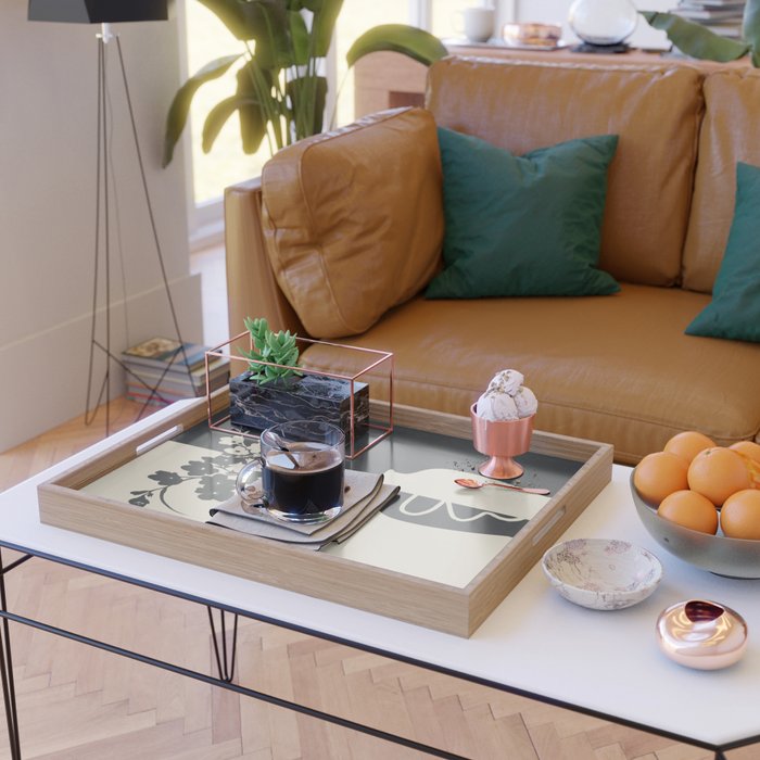 Botanical Contras 3 Serving Tray Gallery Image 2