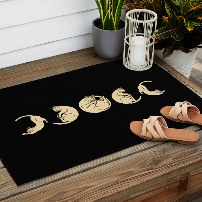 Meowphases Outdoor Rug Gallery Image 2
