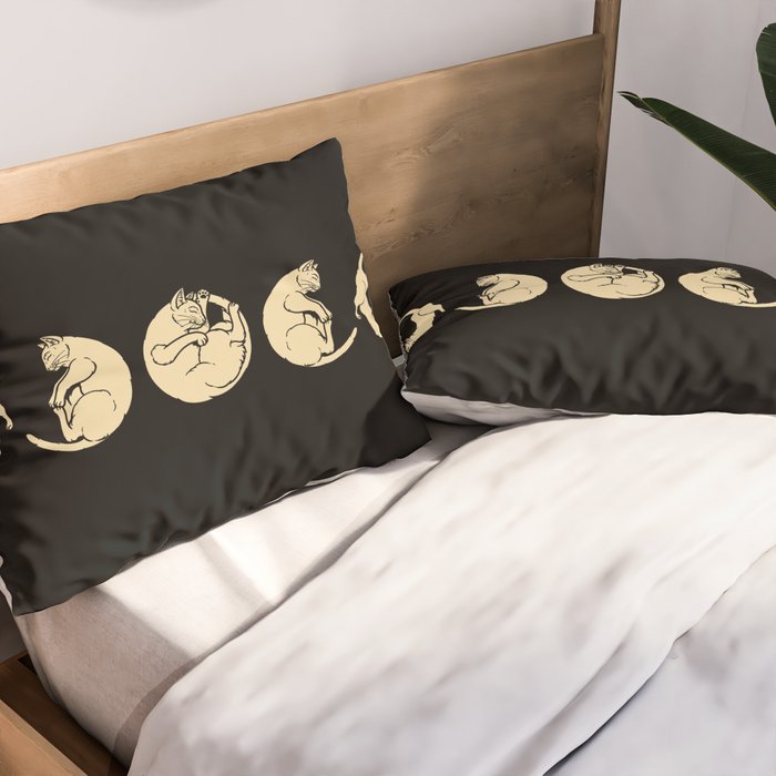 Meowphases Pillow Sham Gallery Image 2