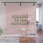 Welcome To The Shitshow: The Rainbow Edition Wall Mural Gallery Image 1