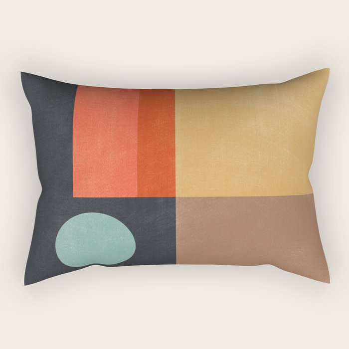 geometric abstract 19 Rectangular Pillow Gallery Image 2