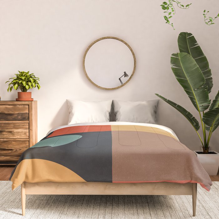 geometric abstract 19 Comforter Gallery Image 3