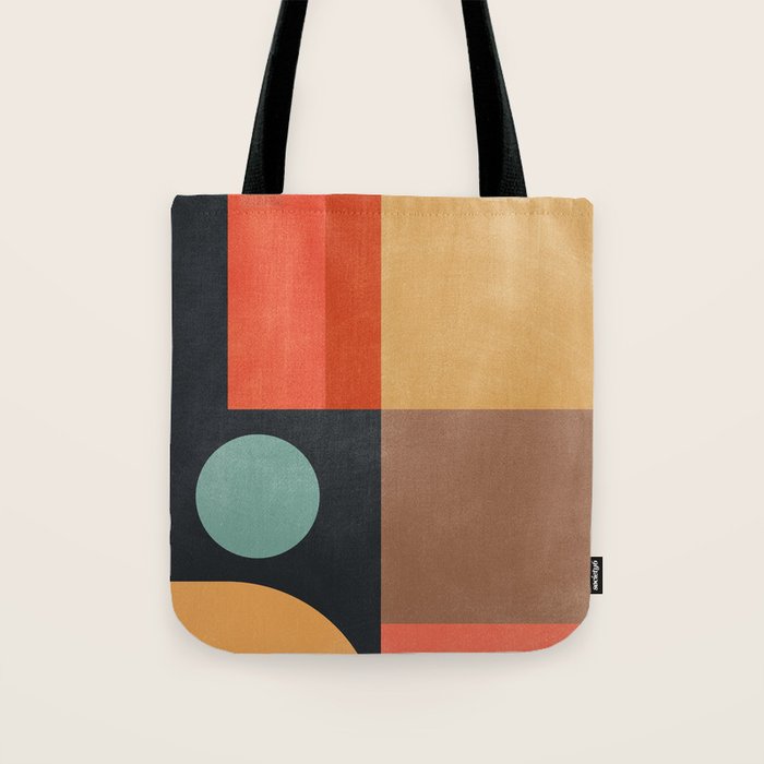 geometric abstract 19 Tote Bag Gallery Image 1