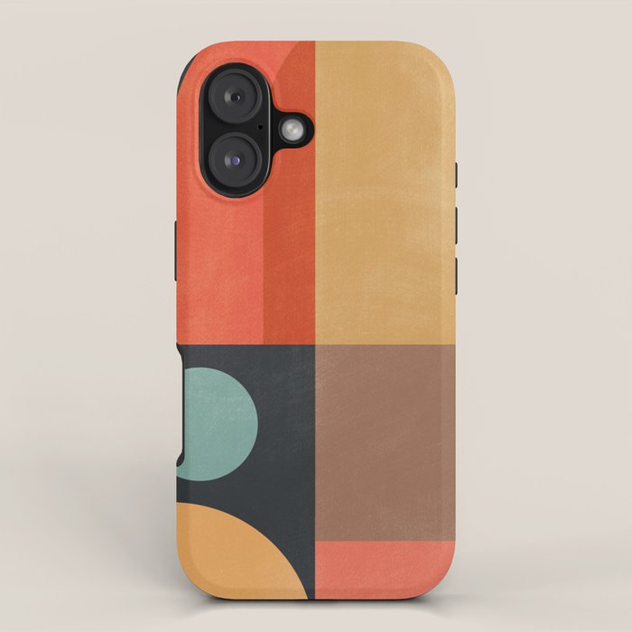geometric abstract 19 iPhone Case Gallery Image 1