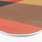 geometric abstract 19 Bath Mat Gallery Image 3