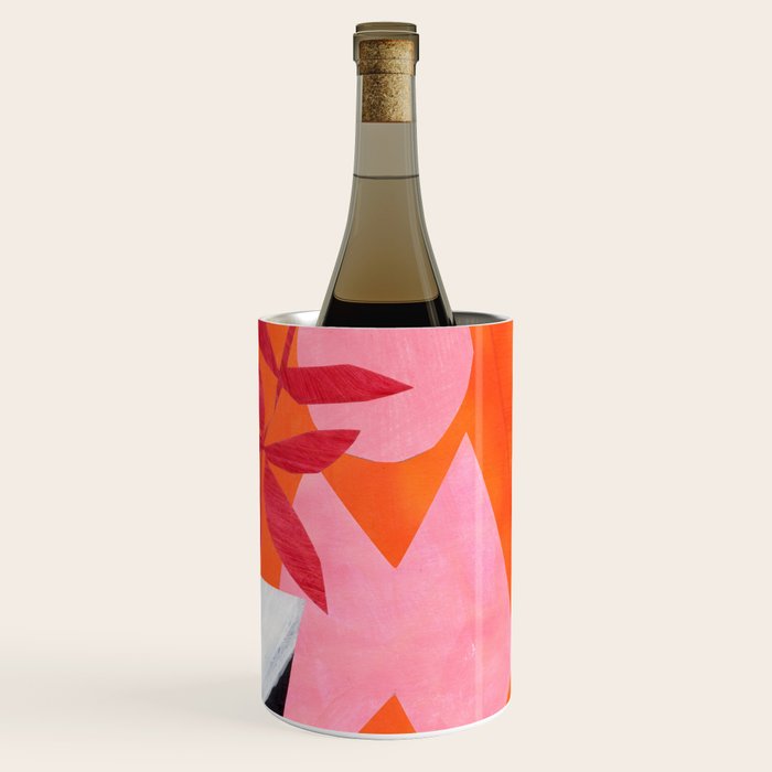 Two Sun Sunset Tribal Vase Wine Chiller Gallery Image 3