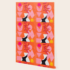 Two Sun Sunset Tribal Vase Wallpaper Gallery Image 2