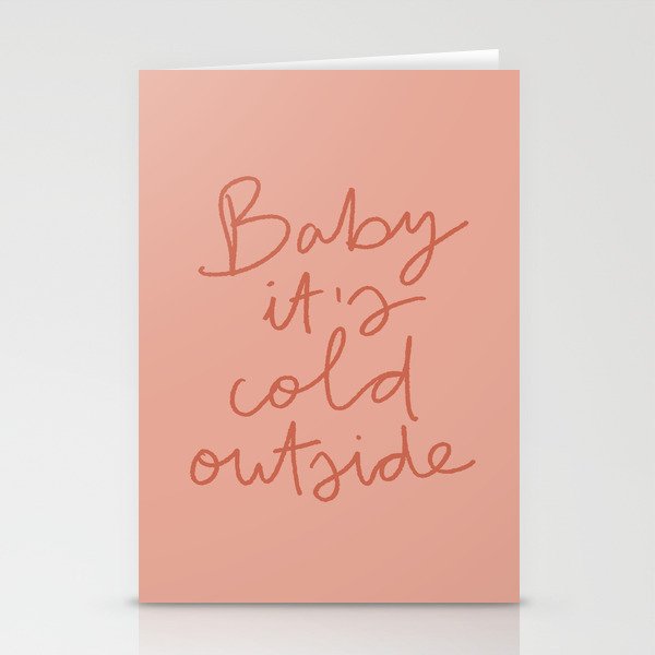 Baby It's Cold Outside Stationery Card Gallery Image 2