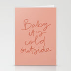Baby It's Cold Outside Stationery Card Gallery Image 2