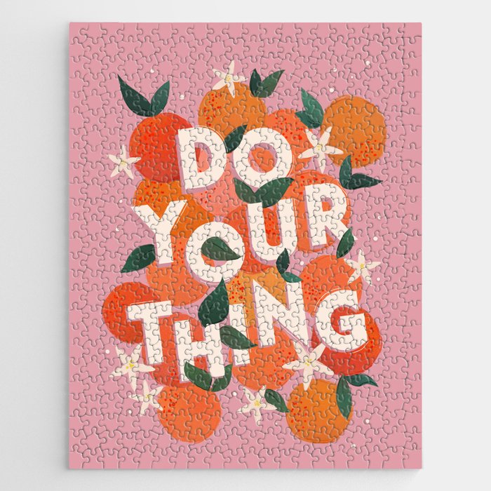 Do Your Thing - Summer Oranges  Jigsaw Puzzle Gallery Image 1