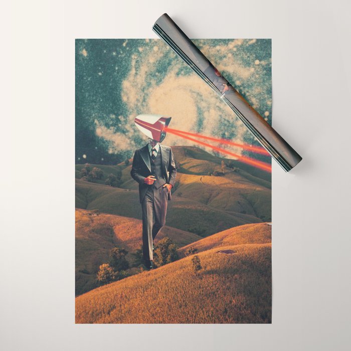 We are Watching You for Your Own Safety Wrapping Paper Gallery Image 1