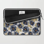 Blue watercolor roses Laptop Sleeve Gallery Image 2