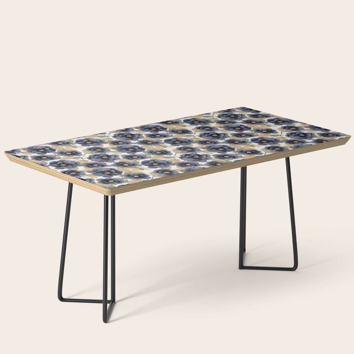 Blue watercolor roses Coffee Table Gallery Image 1