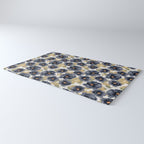 Blue watercolor roses Rug Gallery Image 3