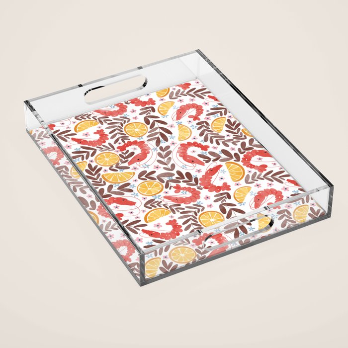 Citrus Shrimp Delight Acrylic Tray Gallery Image 1