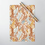 Leafy autumn forest B Wrapping Paper Gallery Image 1