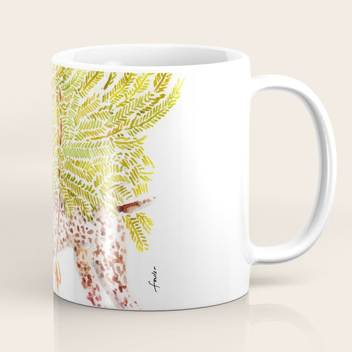GSP german shorthaired pointer christmas tree holiday winter art  Coffee Mug Gallery Image 1