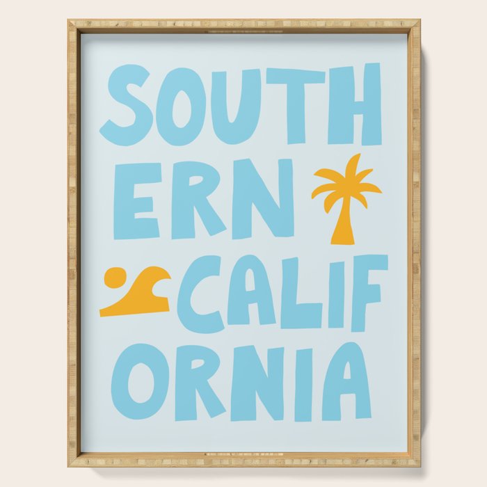 Southern California: Going Places Serving Tray Gallery Image 1