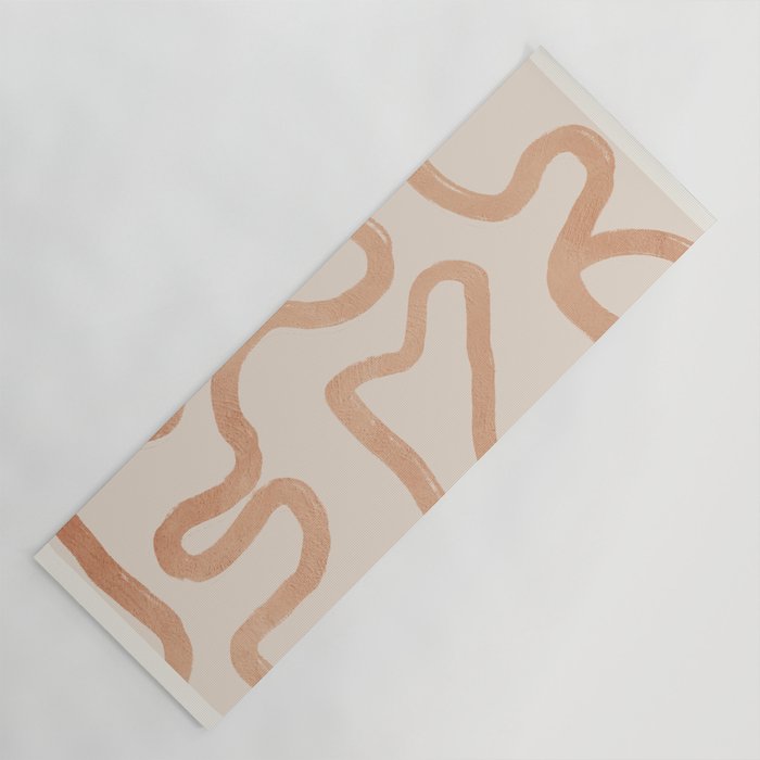 Abstract line art 75 Yoga Mat Gallery Image 1