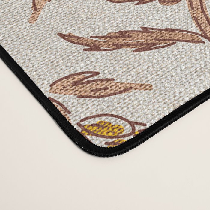 KALAMI FLORAL MUSTARD Desk Mat Gallery Image 4