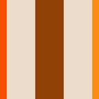 Retro 70s Vertical Stripes Brown Orange Beige Coffee Mug Gallery Image 2