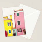 Get Happy - Burano Italy Travel Photography Stationery Card Gallery Image 2