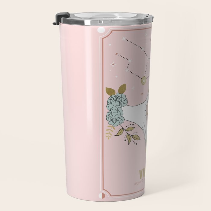 Virgo Zodiac Series Travel Mug Gallery Image 3