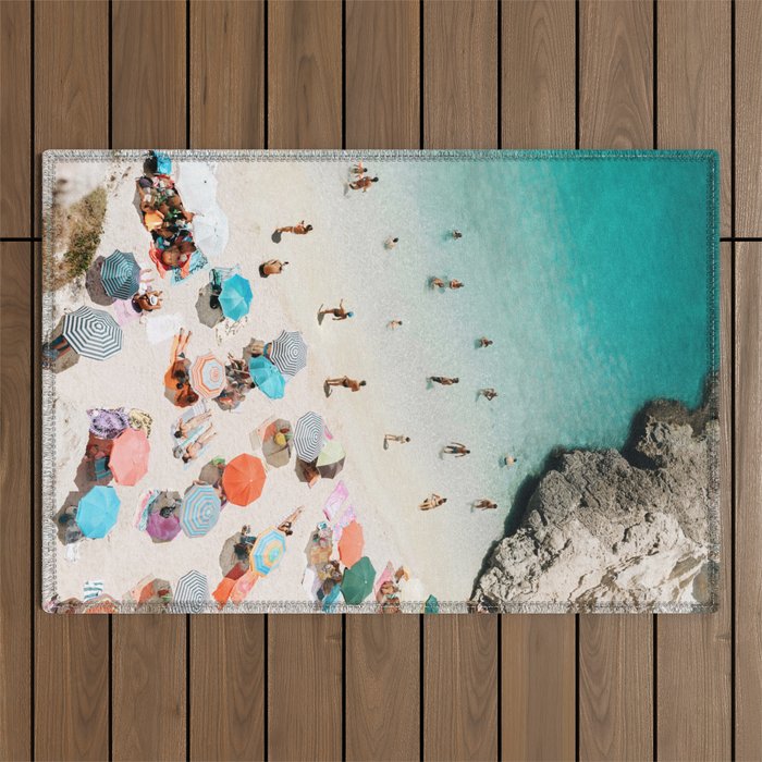A Day At The Beach Outdoor Rug Gallery Image 1