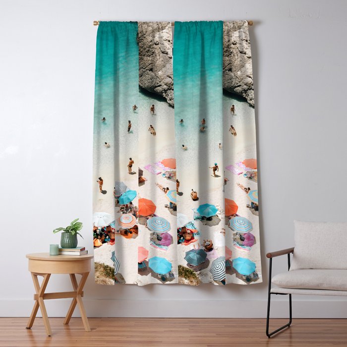 A Day At The Beach Window Curtain Gallery Image 5