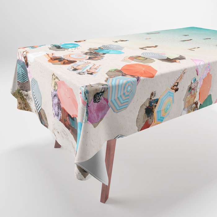 A Day At The Beach Tablecloth Gallery Image 1