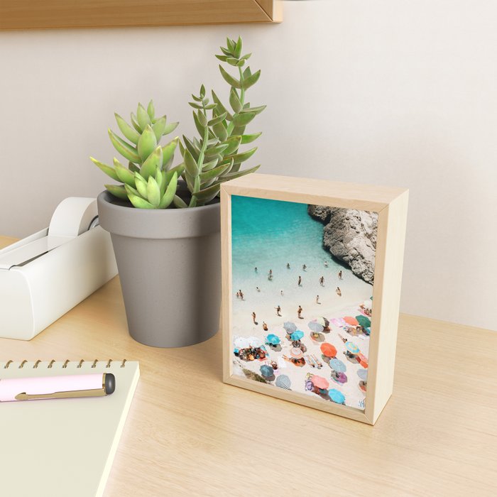 A Day At The Beach Mini Art Print Gallery Image 2