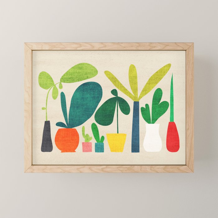 Greens Mini Art Print Gallery Image 1
