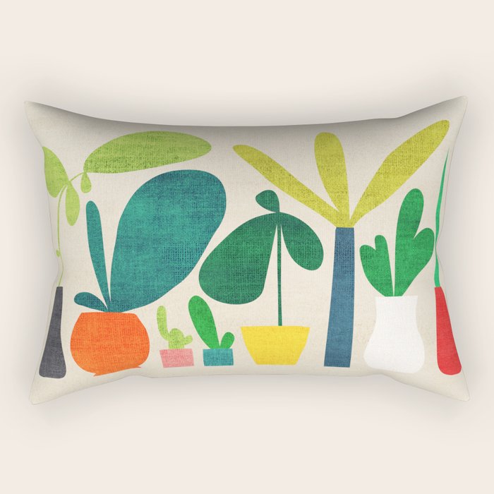 Greens Rectangular Pillow Gallery Image 1