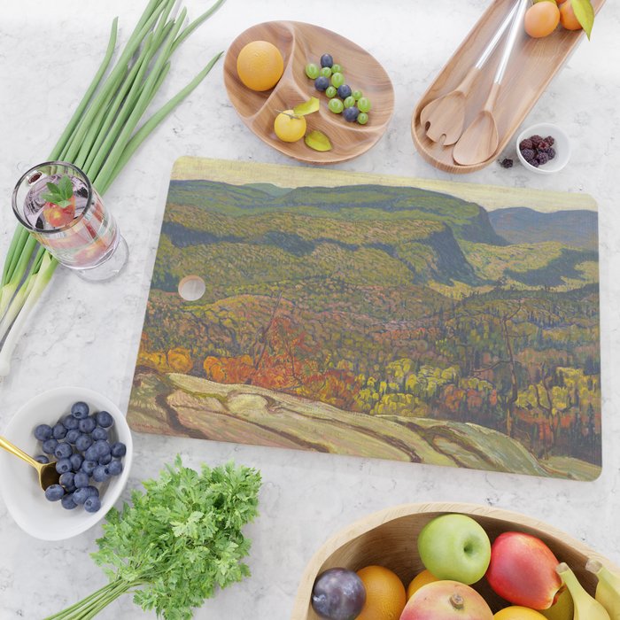 J.E.H. McDonald Forest Wilderness, 1921, McMichael Canadian Art Collection Cutting Board Gallery Image 2