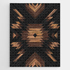 Urban Tribal Pattern No.7 - Aztec - Wood Jigsaw Puzzle Gallery Image 1
