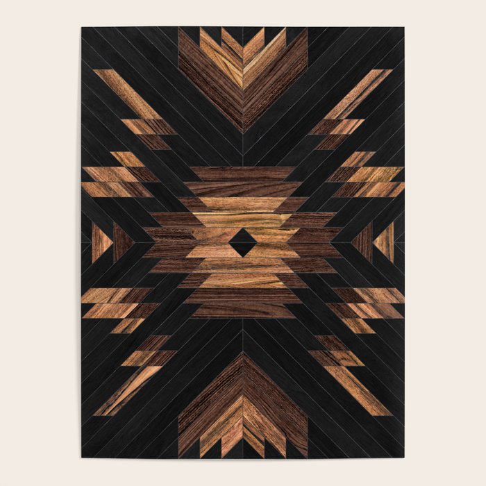Urban Tribal Pattern No.7 - Aztec - Wood Poster Gallery Image 4