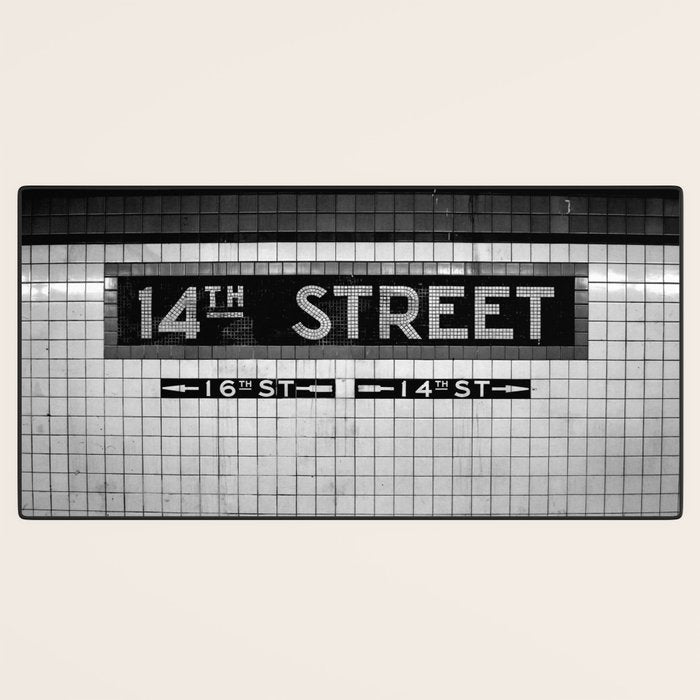 14th Street Desk Mat Gallery Image 3