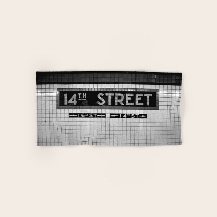 14th Street Bath Towel Gallery Image 1