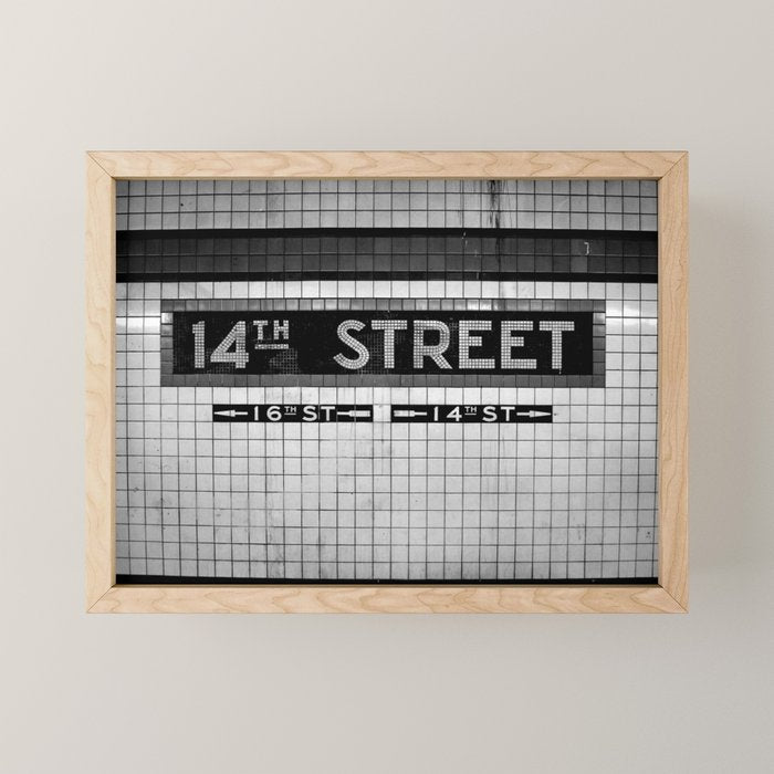 14th Street Mini Art Print Gallery Image 1