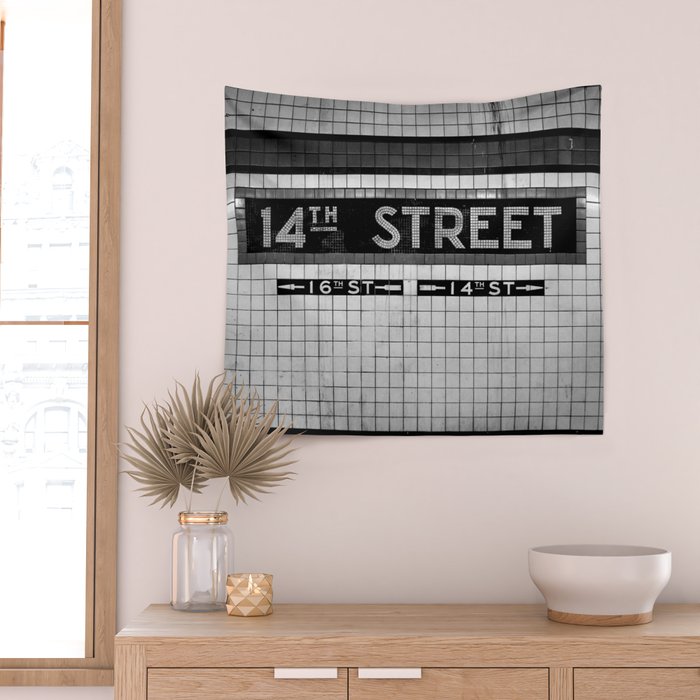 14th Street Wall Tapestry Gallery Image 2